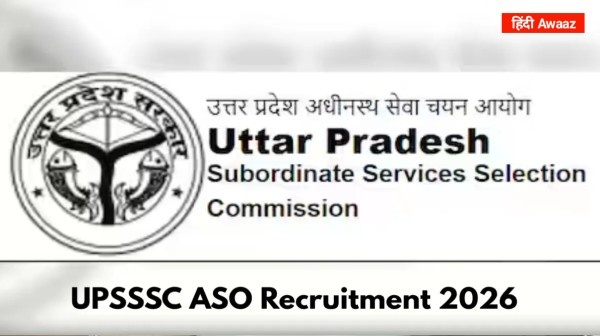 UPSSSC ASO Recruitment 2026